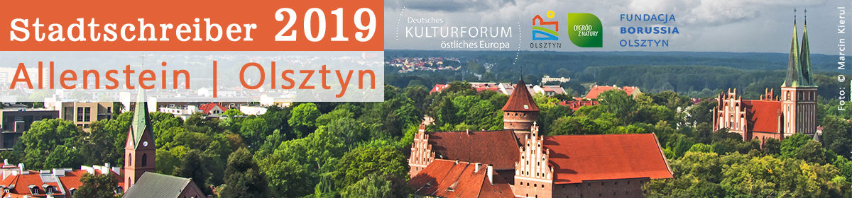 Stadtschreiber Allenstein/Olsztyn 2019